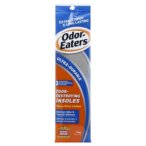 Image for Odor Eaters Odor-Destroying Insoles, Ultra-Durable, Trim to Fit,1pr from Inovia Pharmacy