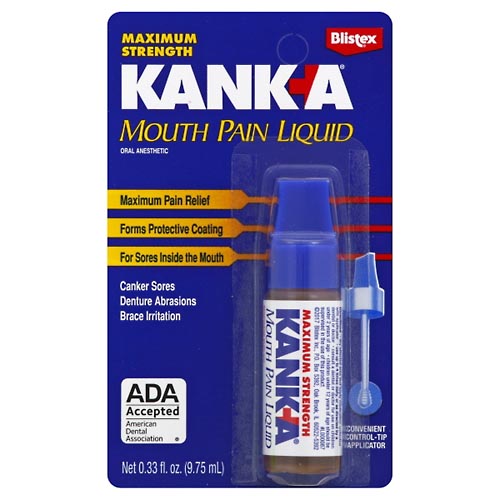 Image for Kanka Mouth Pain Liquid, Maximum Strength,0.33oz from Inovia Pharmacy