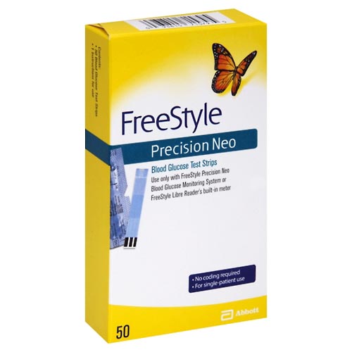 Image for FreeStyle Test Strips, Blood Glucose,50ea from Inovia Pharmacy