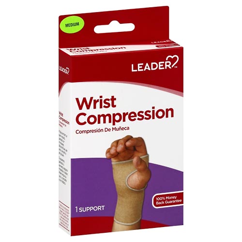 Image for Leader Wrist Compression, Medium,1ea from Inovia Pharmacy