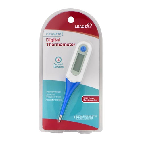 Image for Leader Thermometer, Digital, Flexible Tip,1ea from Inovia Pharmacy