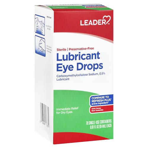Image for Leader Lubricant Eye Drops,70ea from Inovia Pharmacy