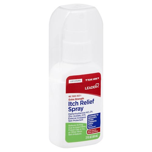 Image for Leader Itch Relief, Extra Strength, Spray,2oz from Inovia Pharmacy