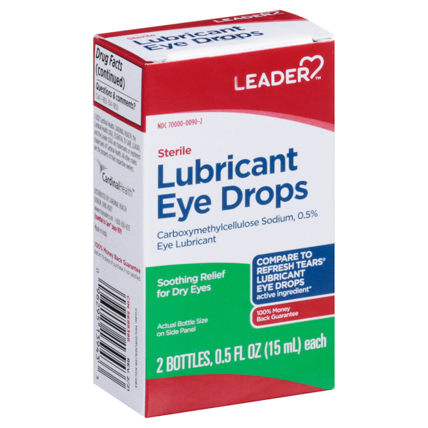 Image for Leader Lubricant Eye Drops,2ea from Inovia Pharmacy