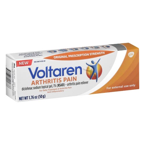Image for Voltaren Arthritis Pain Reliever, Original Prescription Strength,1.76oz from Inovia Pharmacy