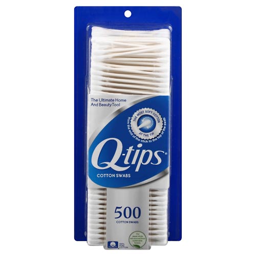 Image for Q Tips Cotton Swabs,500ea from Inovia Pharmacy
