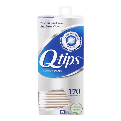 Image for Q Tips Cotton Swabs,170ea from Inovia Pharmacy