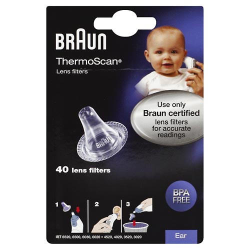 Image for Braun Lens Filters, Ear,40ea from Inovia Pharmacy