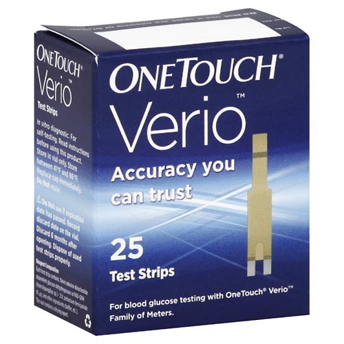 Image for One Touch Test Strips,25ea from Inovia Pharmacy