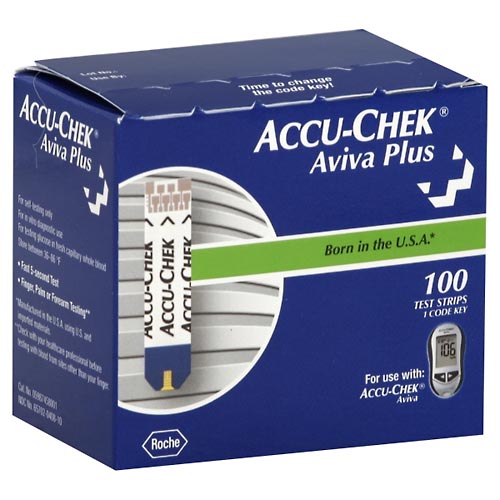 Image for Accu Chek Test Strips,100ea from Inovia Pharmacy