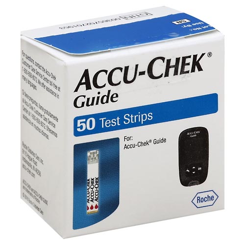 Image for Accu Chek Test Strips,50ea from Inovia Pharmacy