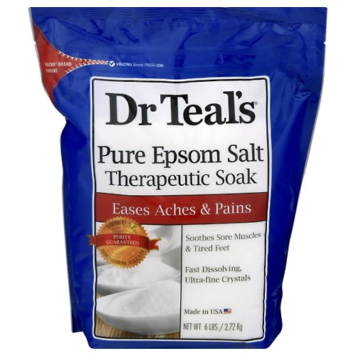 Image for Dr Teals Pure Epsom Salt, Therapeutic Soak,6lb from Inovia Pharmacy